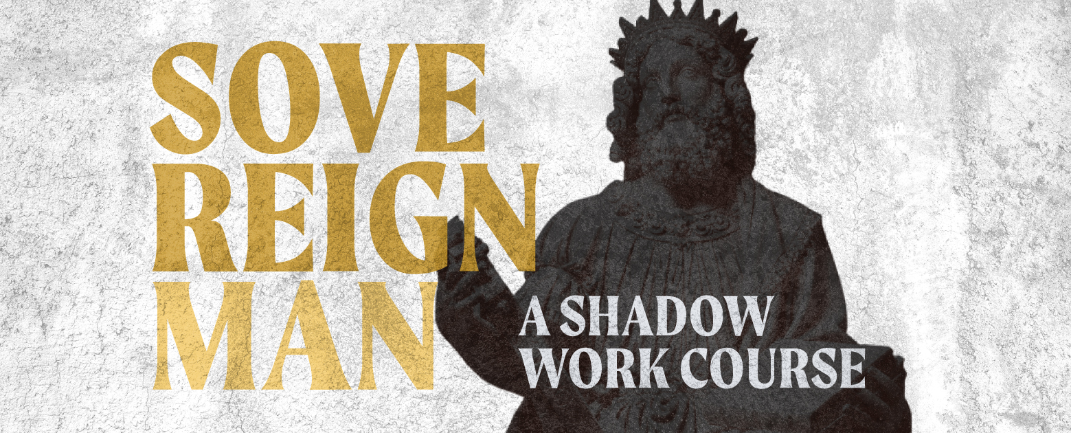 A visualiztion for the online course Sovereign Man A Shadow work course