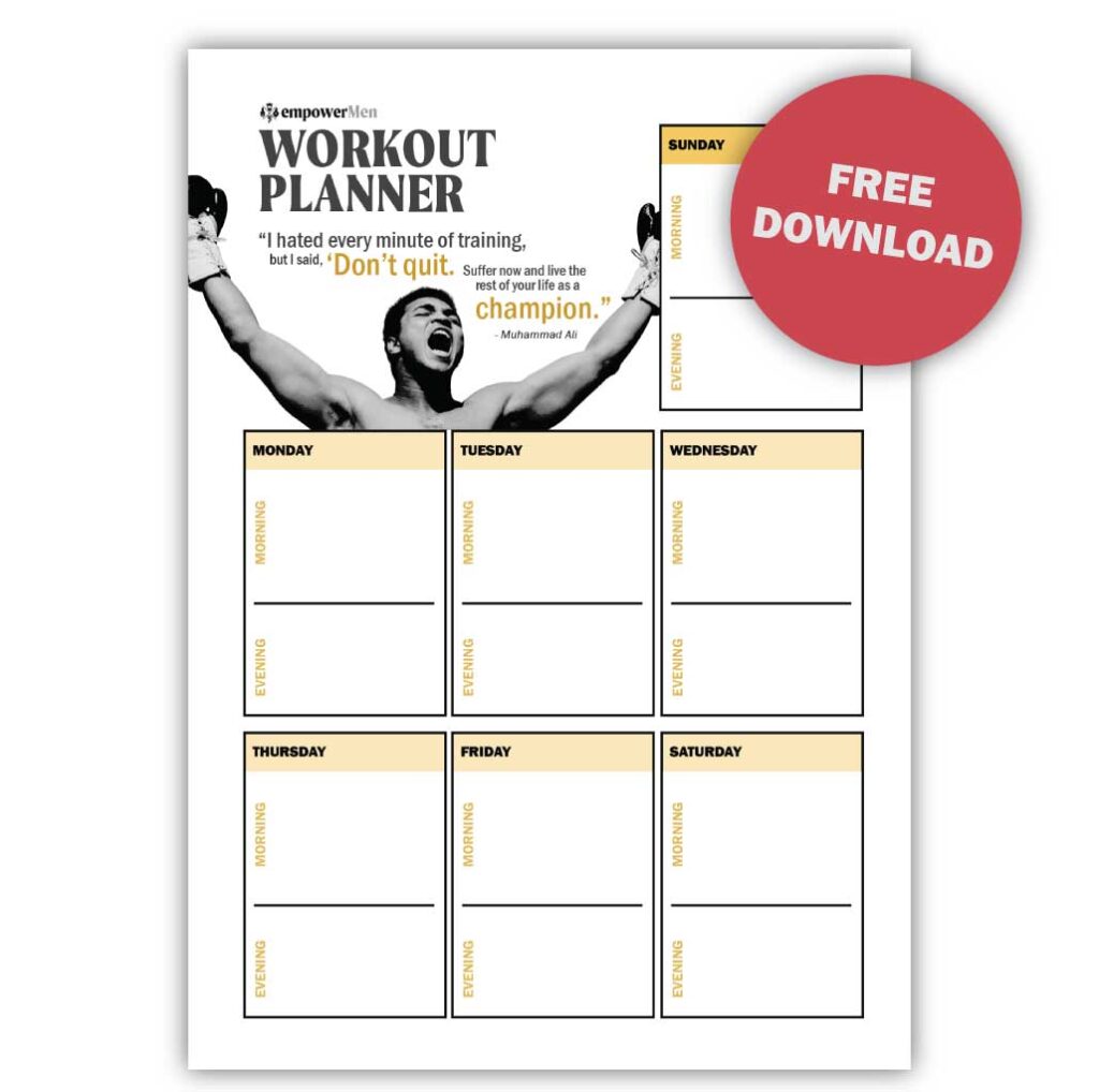free workout planner